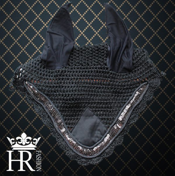 Black Color met Bling Bling steentjes Full Size